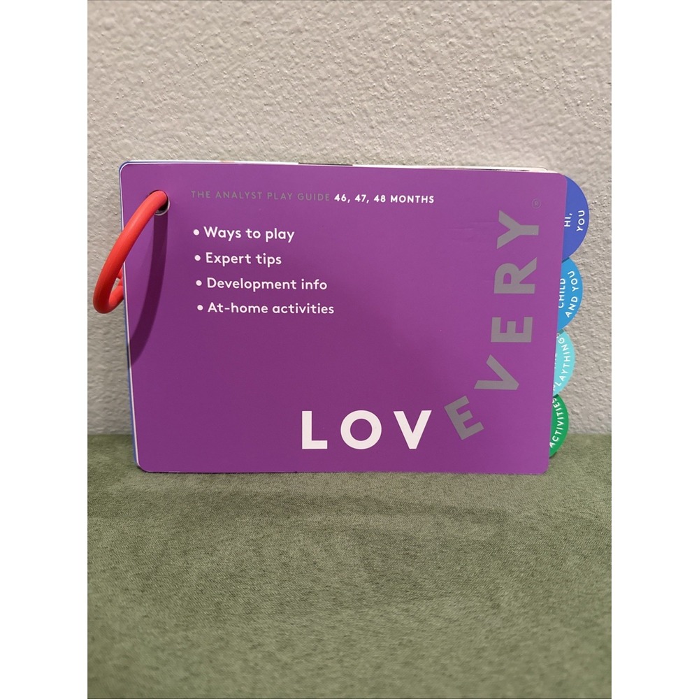 Lovevery The Analyst‎ Play Guide for 46,47,48 Months – Baby Development